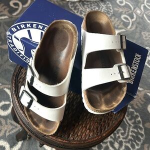 White Birkenstocks